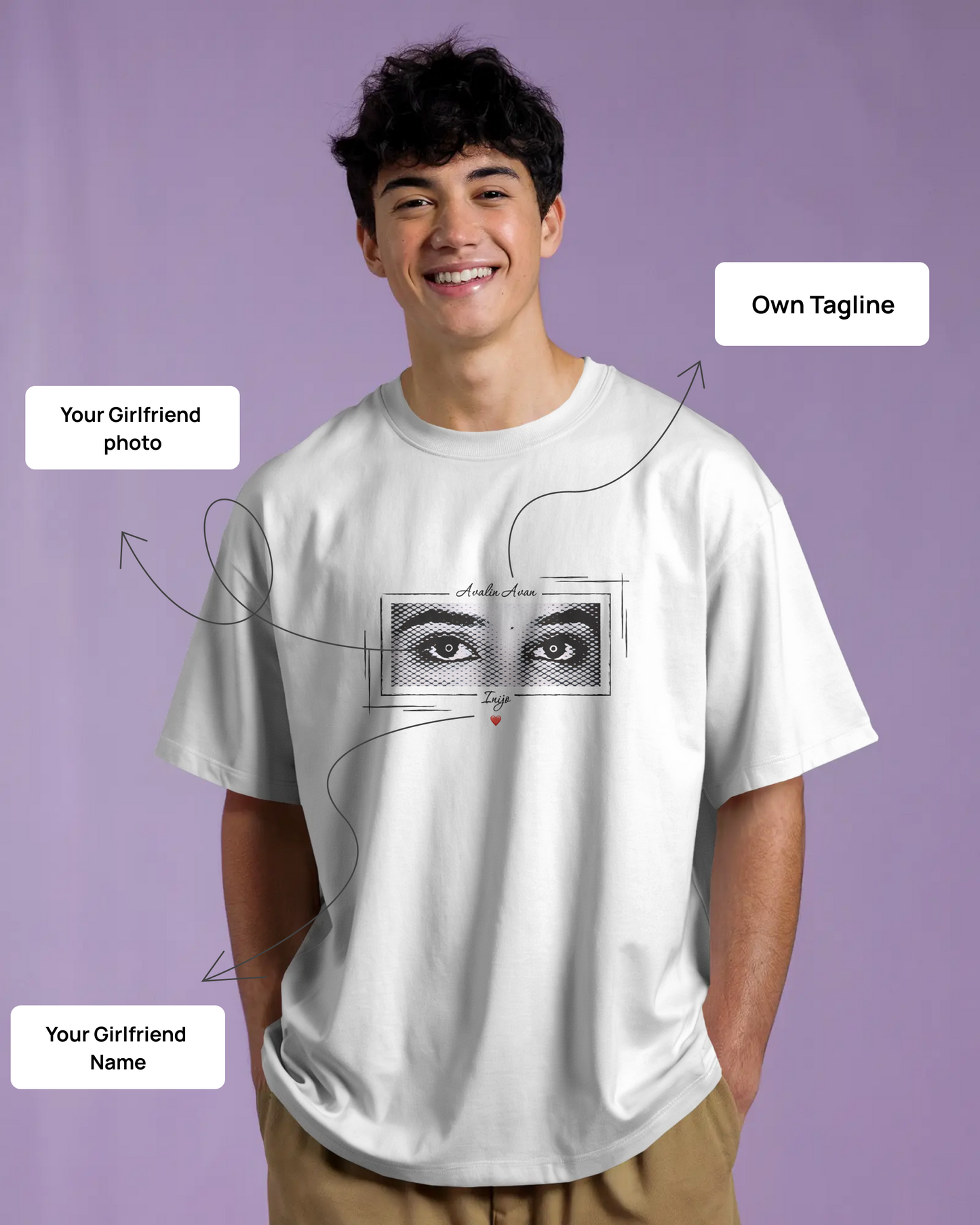 Customized Eye T-Shirt
